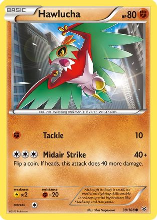 Hawlucha 039/108 - XY Roaring Skies