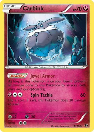 Carbink 047/108 - XY Roaring Skies