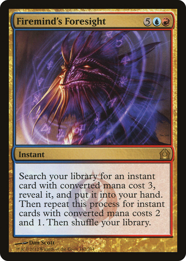 Firemind's Foresight (RTR-162) - Return to Ravnica
