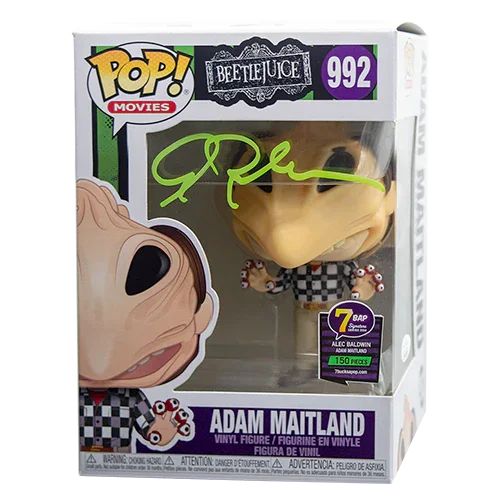 Signature Series Alec Baldwin Signed Pop - Adam Maitland (Beetlejuice)