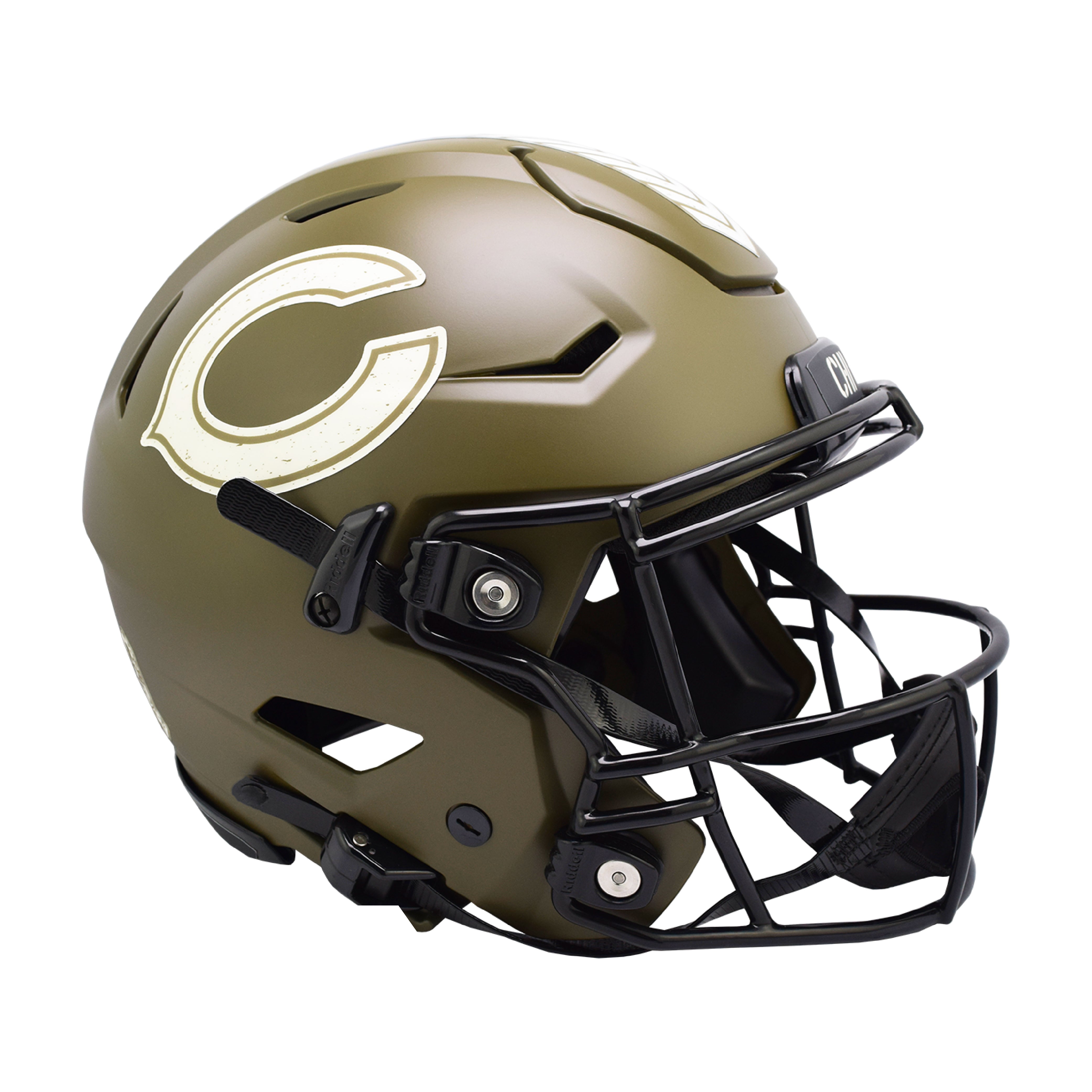 Chicago Bears 2022 Salute to Service Riddell SpeedFlex Football Helmet