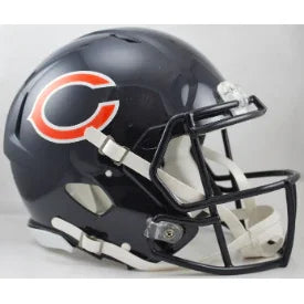 Chicago Bears Full Size Authentic Speed Football Helmet - NFL