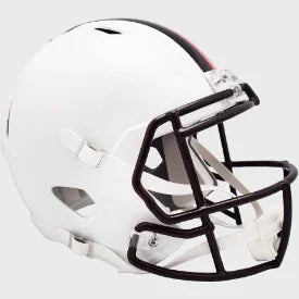 Cleveland Browns Full Size Speed Replica Football Helmet 2023 White Out - NFL