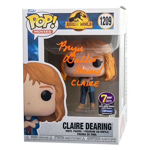 Signature Series Bryce Dallas Howard Signed Pop - Claire Dearing (Jurassic World)