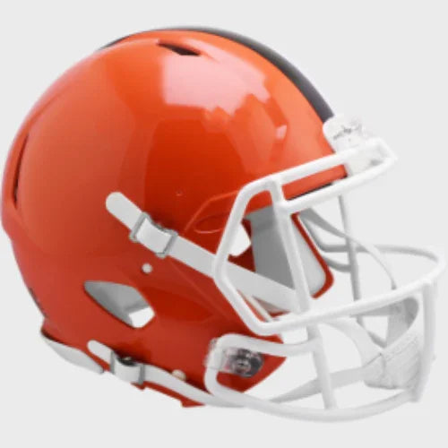 Cleveland Browns Full Size Authentic Speed Football Helmet 2024 Primary - NFL