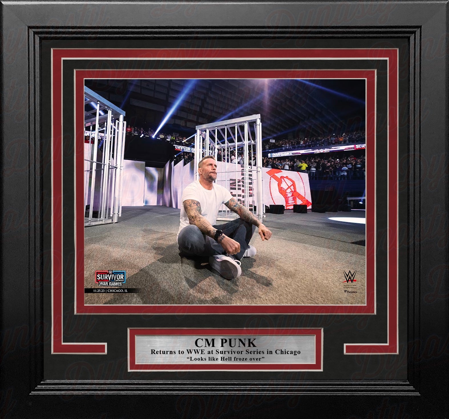 CM Punk Returns at Survivor Series 8" x 10" Framed WWE Wrestling Photo