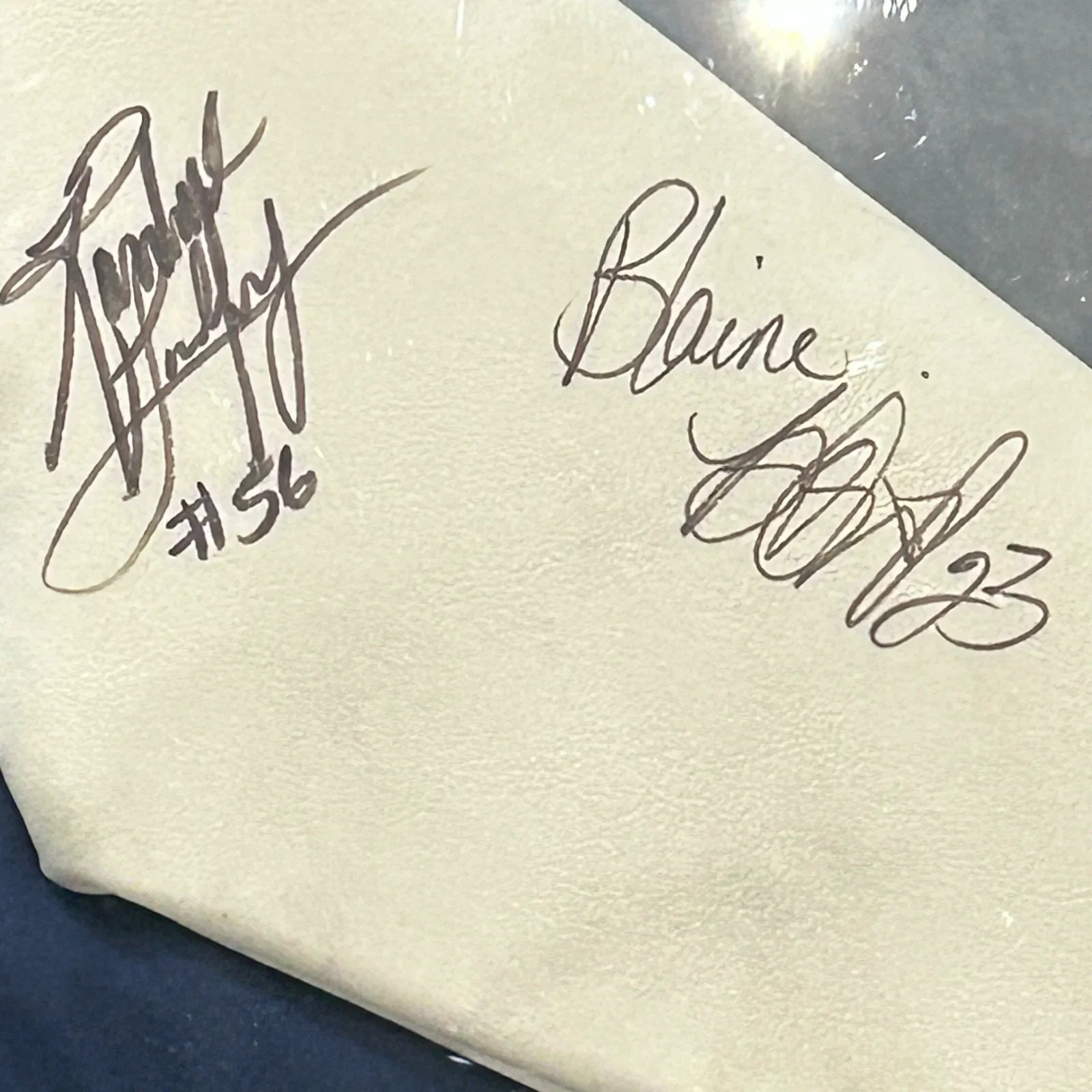 Tennessee Titans Legends Autographed Deluxe Framed Titans Jacket - JSA