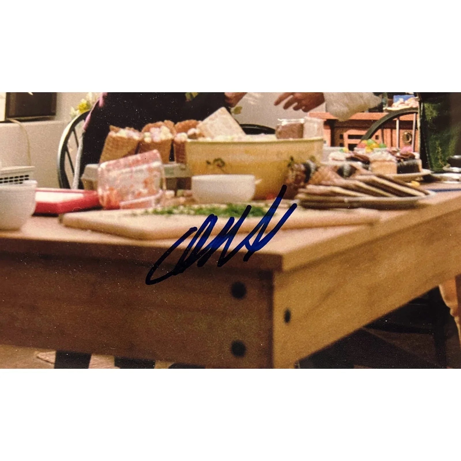 Will Ferrell And Mary Steenburgen Autographed "ELF" Deluxe Framed 11x14 Photo - JSA