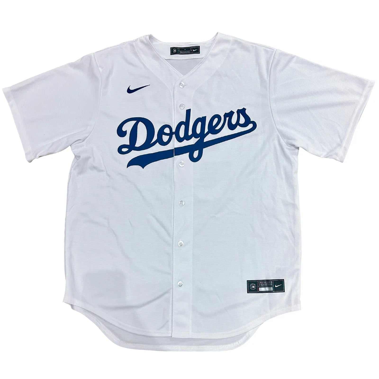 Mookie Betts Autographed Los Angeles Dodgers (2020 World Series White #50) Authentic Jersey - JSA