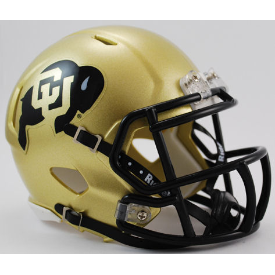 Colorado Buffaloes NCAA Mini Speed Football Helmet - NCAA