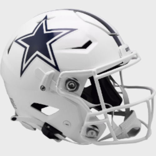 Dallas Cowboys Full Size SpeedFlex Football Helmet 2022 Alternate On-Field - NFL