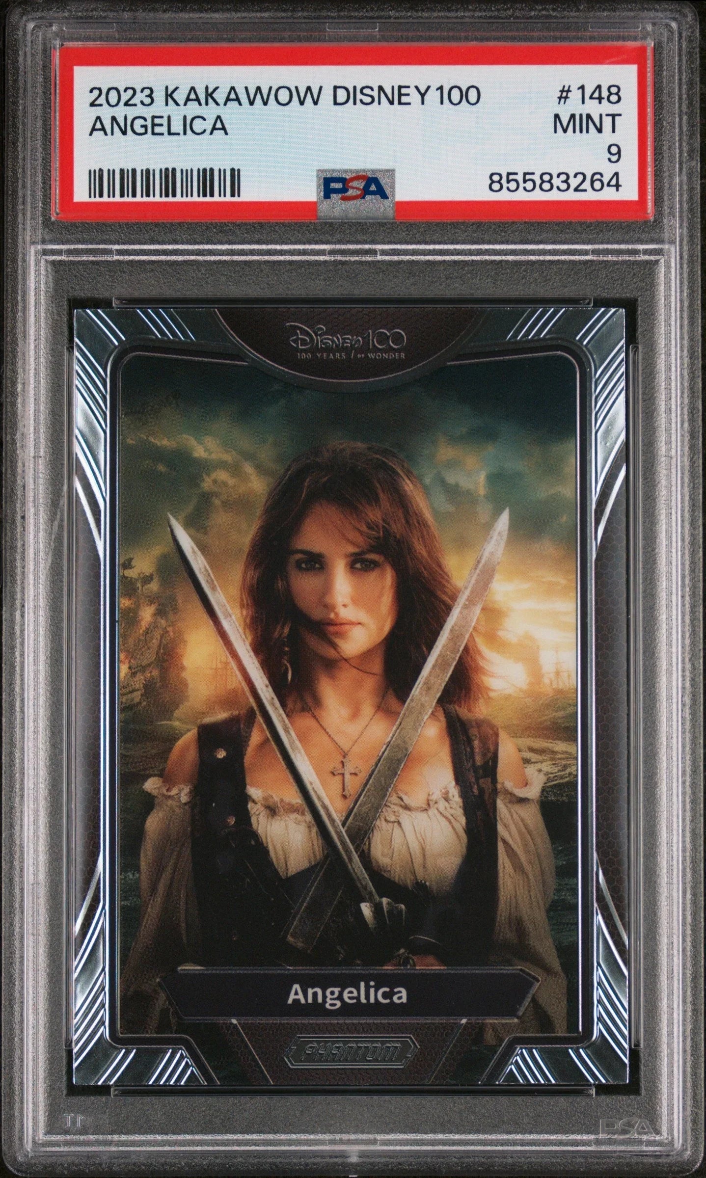 2023 KAKAWOW PHANTOM DISNEY 100 WONDROUS CHARACTER ANGELICA 148 PSA 9