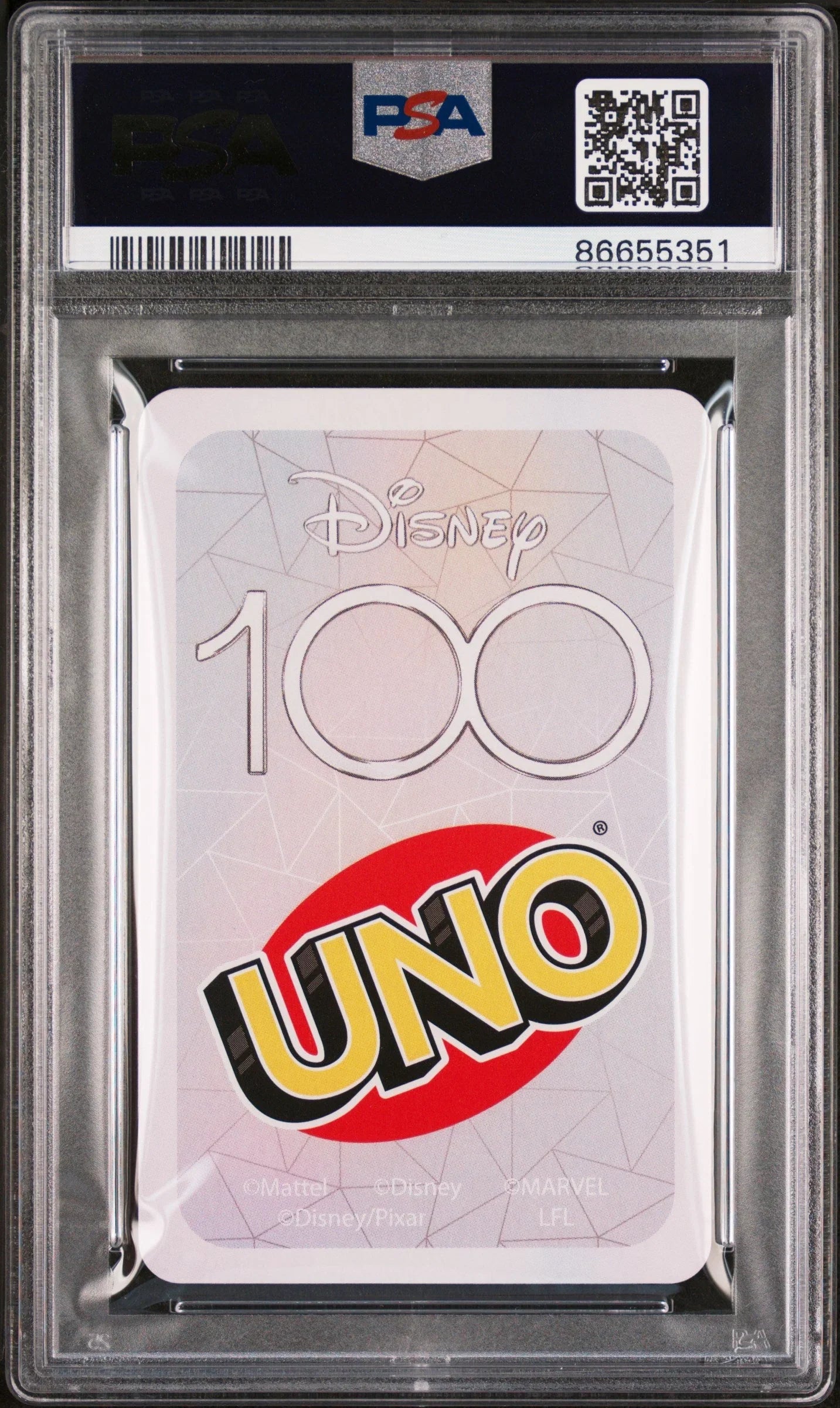 2023 UNO DISNEY 100 WALL E GREEN REVERSE PSA 10