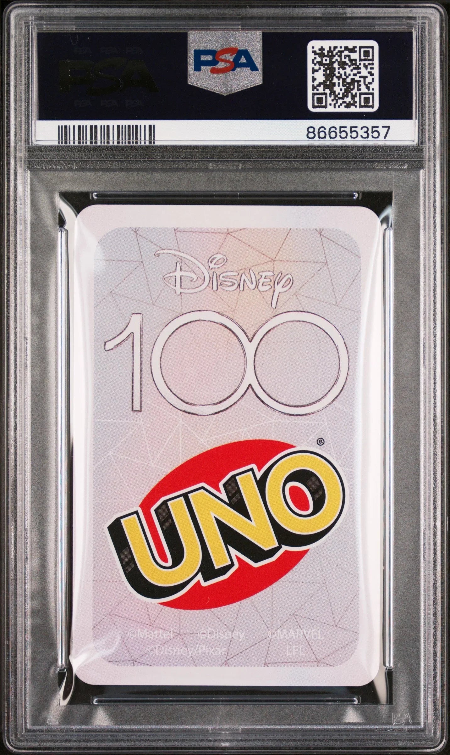 2023 UNO DISNEY 100 MINNIE MOUSE GREEN 5 PSA 10