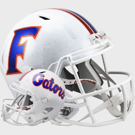 Florida Gators Full Size Speed Replica Football Helmet Chrome Decals - NCAA