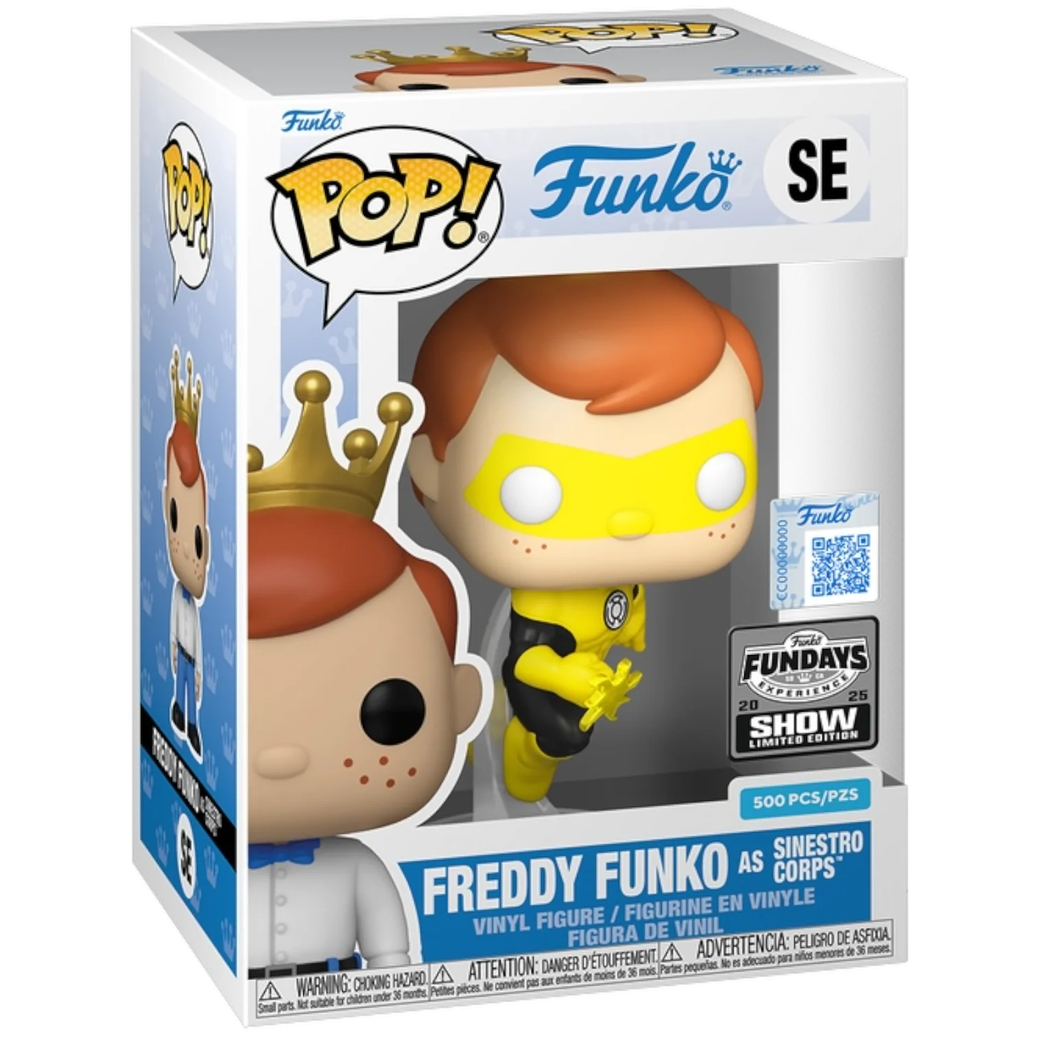 Funko Fundays Experience 2025: Pop! Originals DC Freddy Funko as Sinestro Corps () LE500
