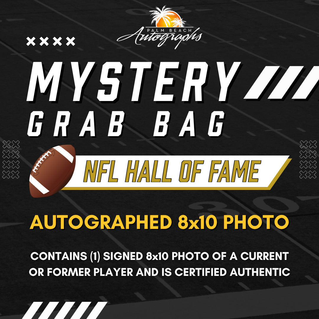 Mystery Grab Bag - NFL 8x10 Autographed Photo - Only Hall of Famers