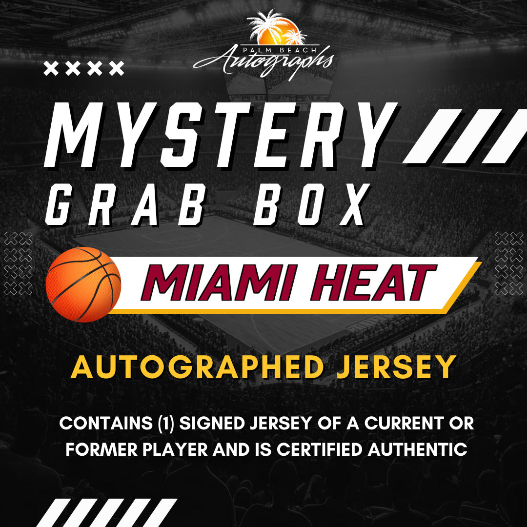 Mystery Grab Box - Miami Heat NBA Autographed Jersey