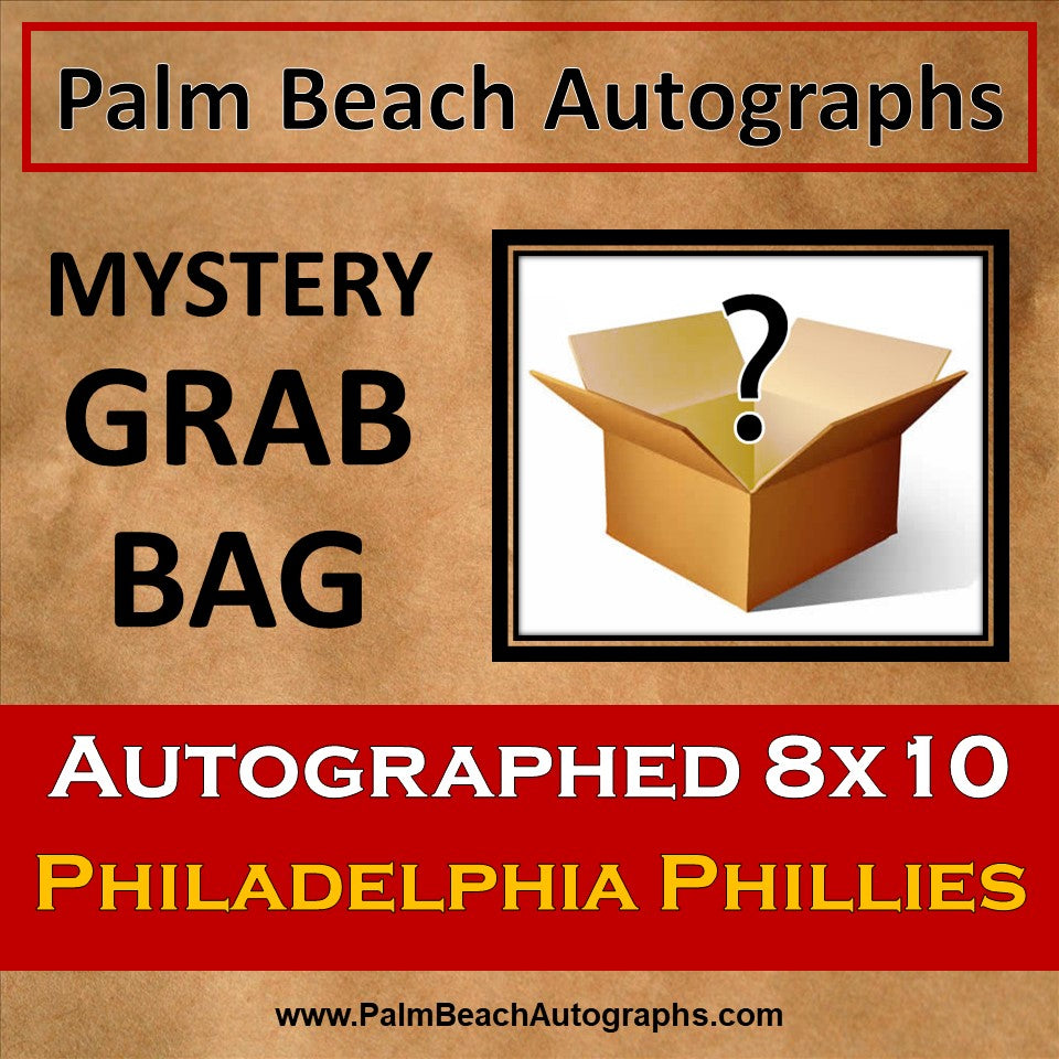 MYSTERY GRAB BAG - Philadelphia Phillies Autographed 8x10 Photo