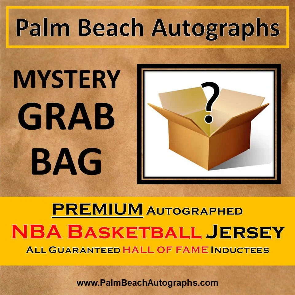 MYSTERY GRAB BOX - Premium NBA Autographed Jersey - All Hall of Famers