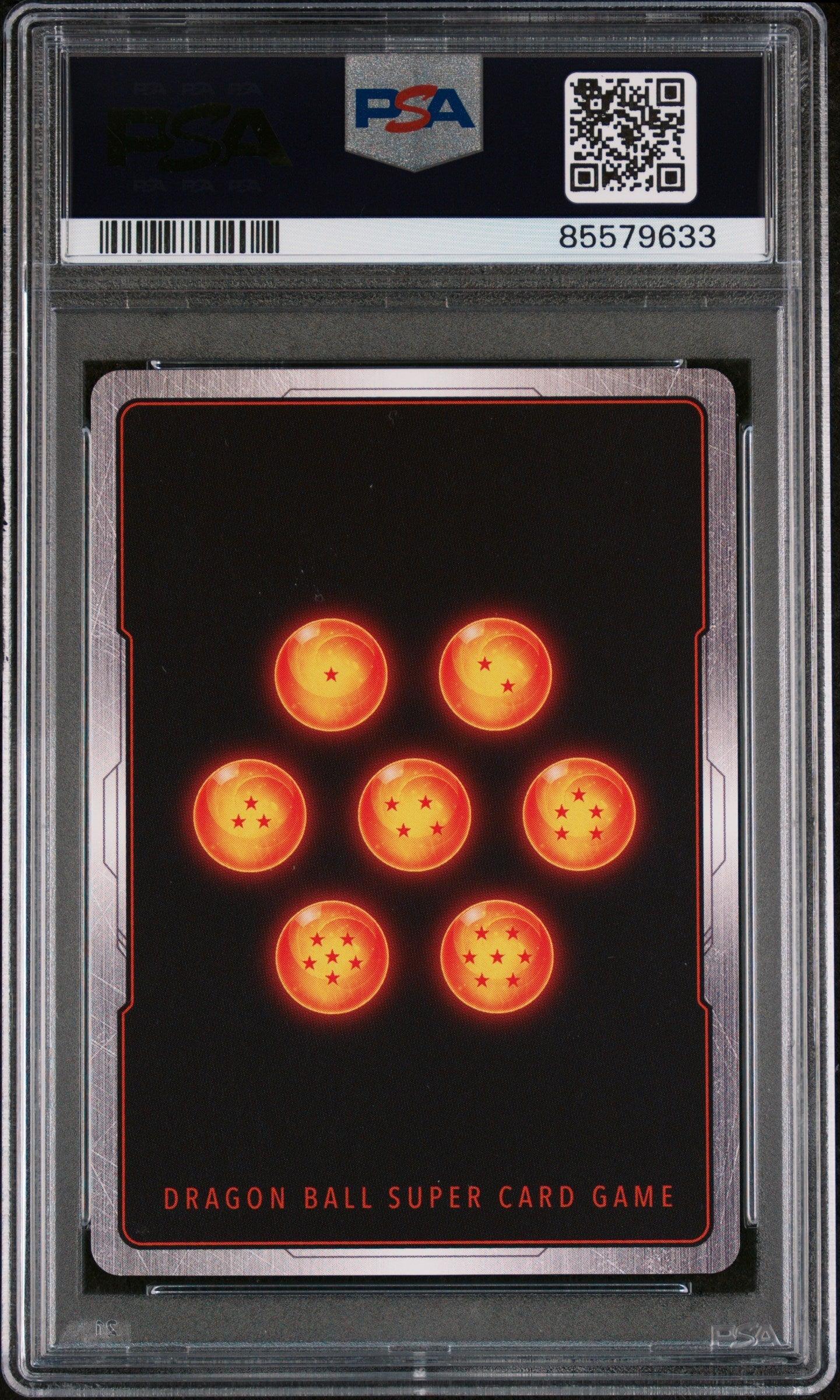 2019 DRAGON BALL SUPER MALICIOUS MACHINATIONS DR.UIRO,DSTN.BEAM #BT8-039 PSA 10