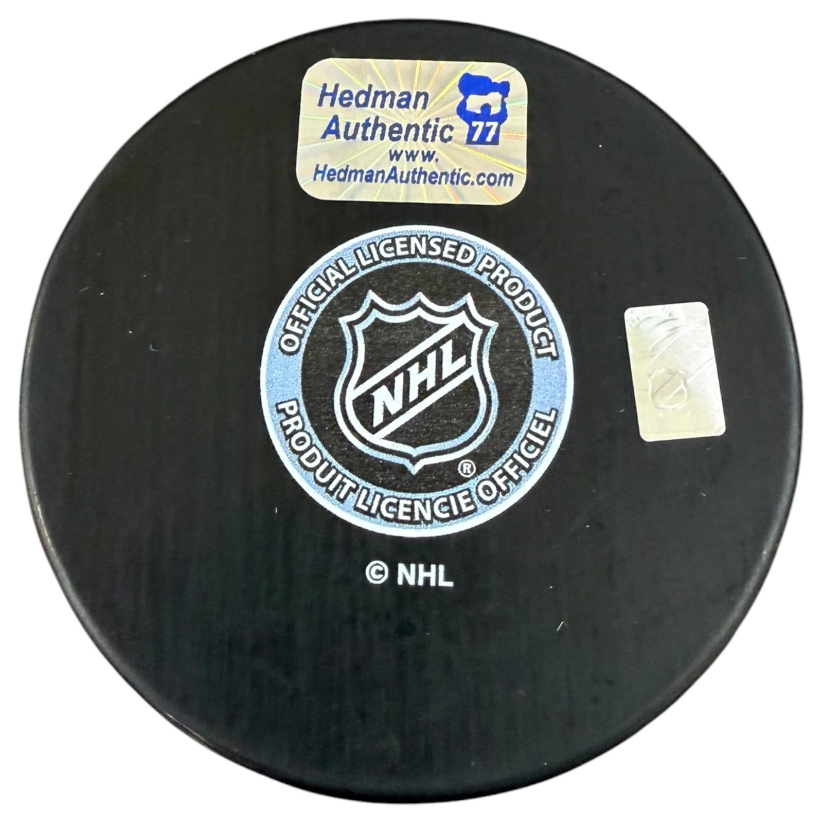 Victor Hedman Autographed Tampa Bay Lightning Hockey Puck - JSA