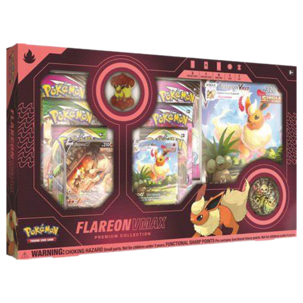 Pokemon TCG: Vaporeon, Flareon, or Jolteon VMAX Premium Collection Boxes