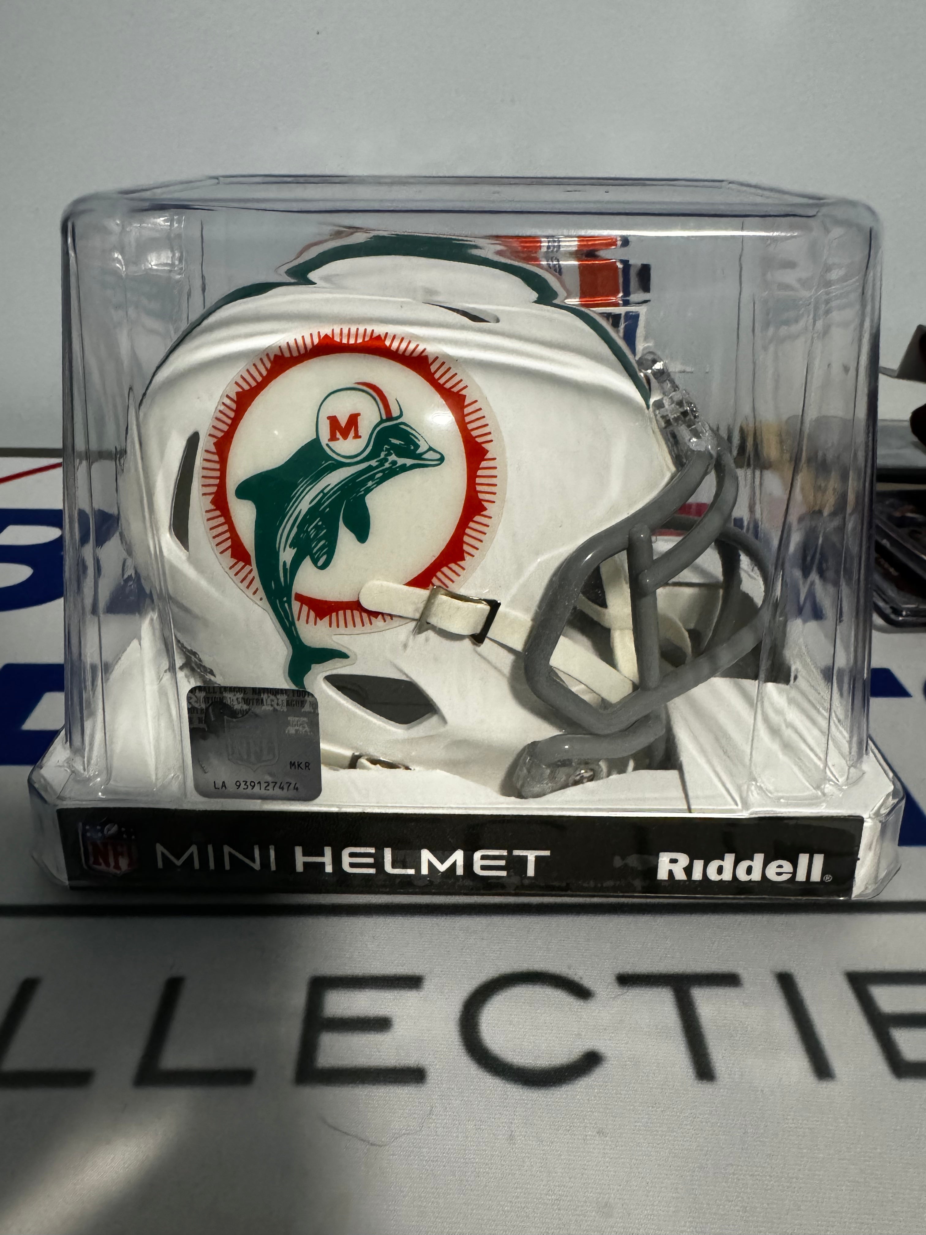 Miami Dolphins 1972 Riddell Mini Speed Throwback Helmet - NFL