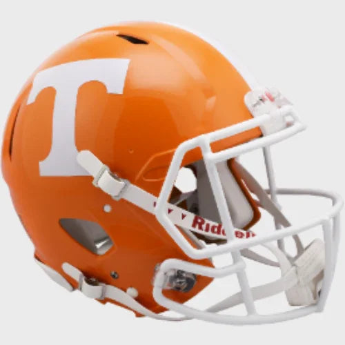 Tennessee Volunteers Full Size Authentic Speed Football Helmet Metallic Orange - NCAA