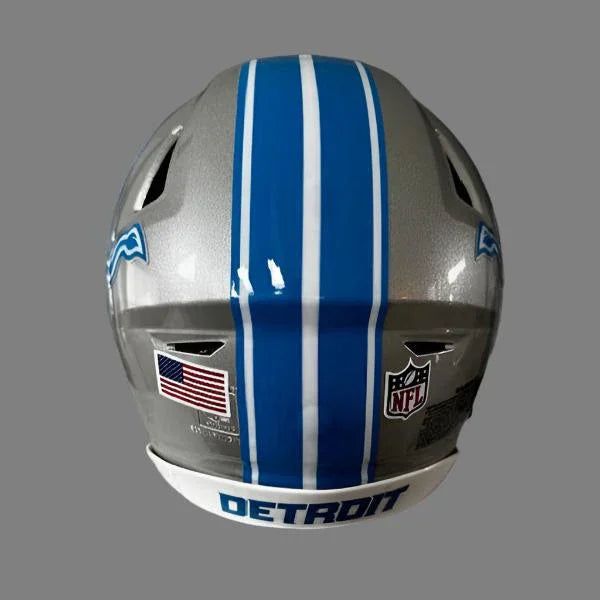 Detroit Lions Full Size Authentic SpeedFlex Football Helmet 2024 Primary - NFL