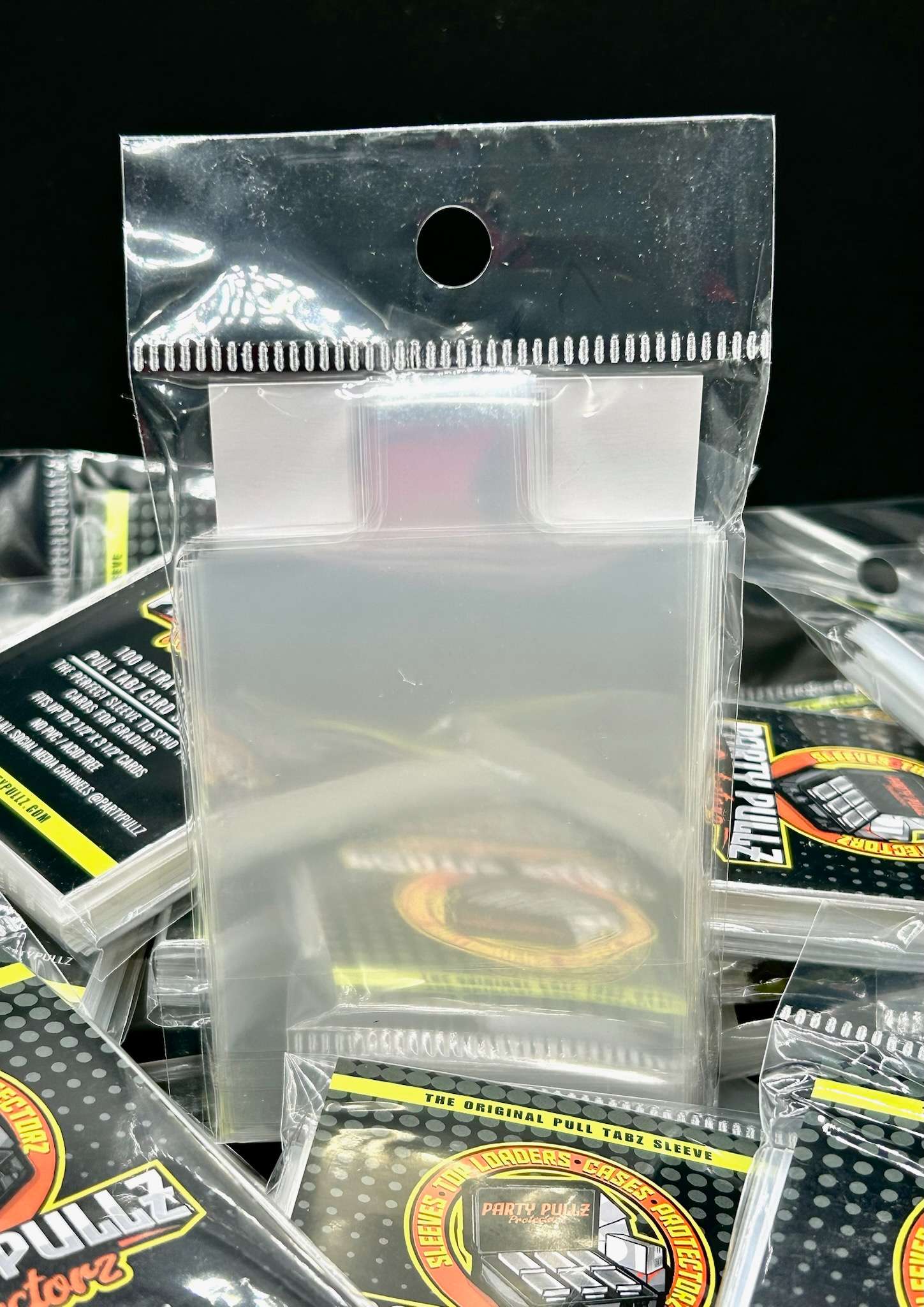 Pull Tabz Card Grading Submission Sleeves for Sports Cards & TCG - 10 Pack