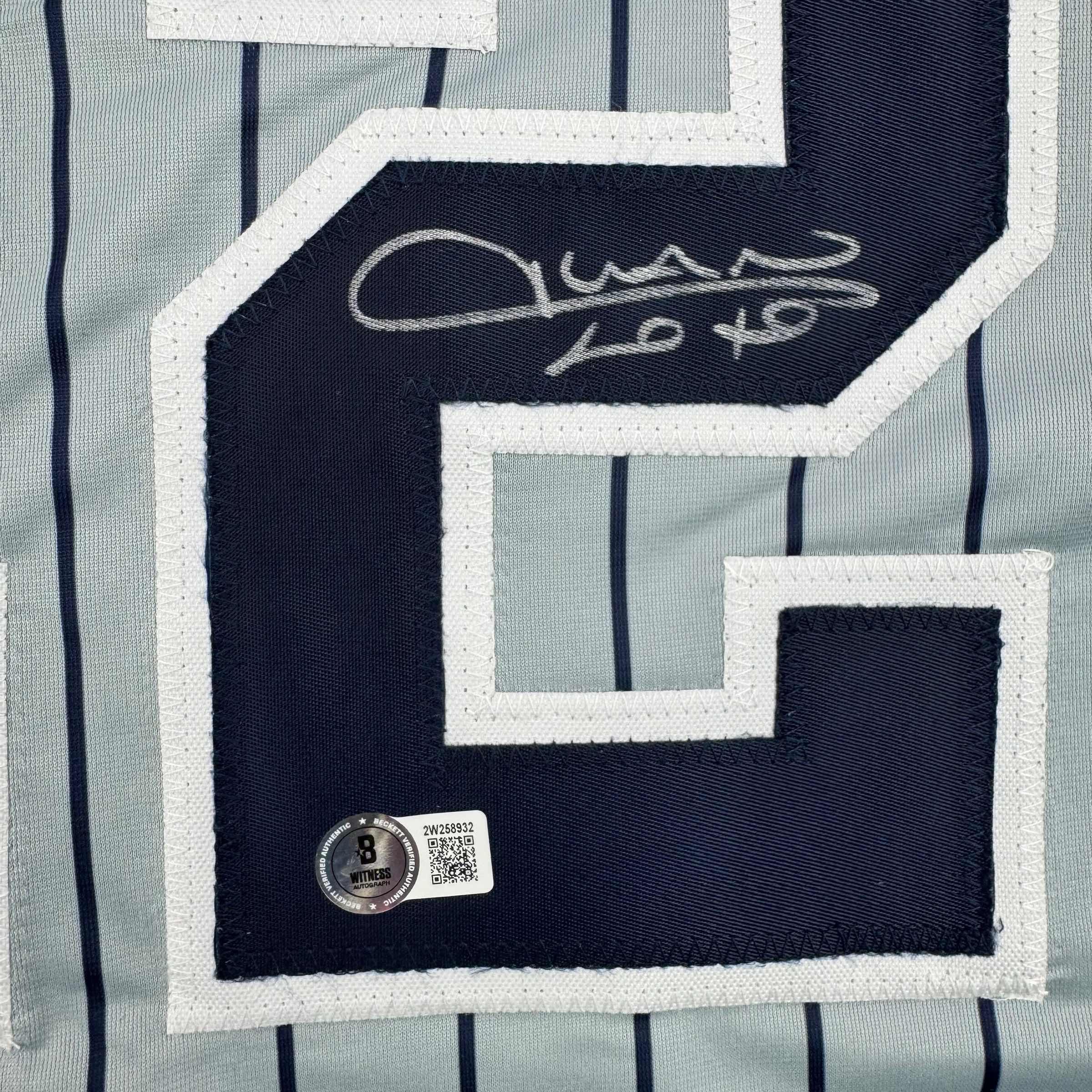 Autographed/Signed Juan Soto New York City Connect Baseball Jersey Beckett BAS COA