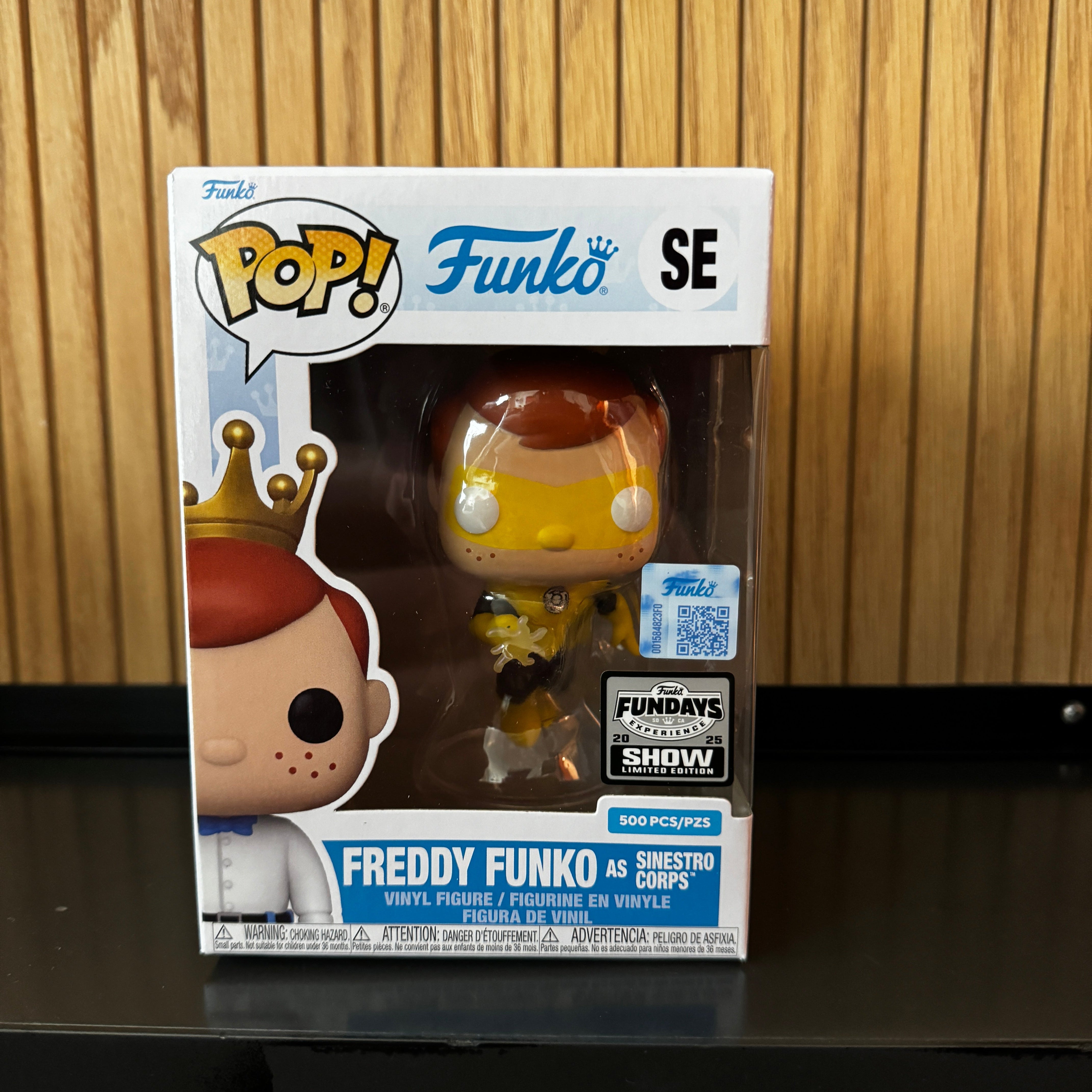 Funko Fundays Experience 2025: Pop! Originals DC Freddy Funko as Sinestro Corps () LE500