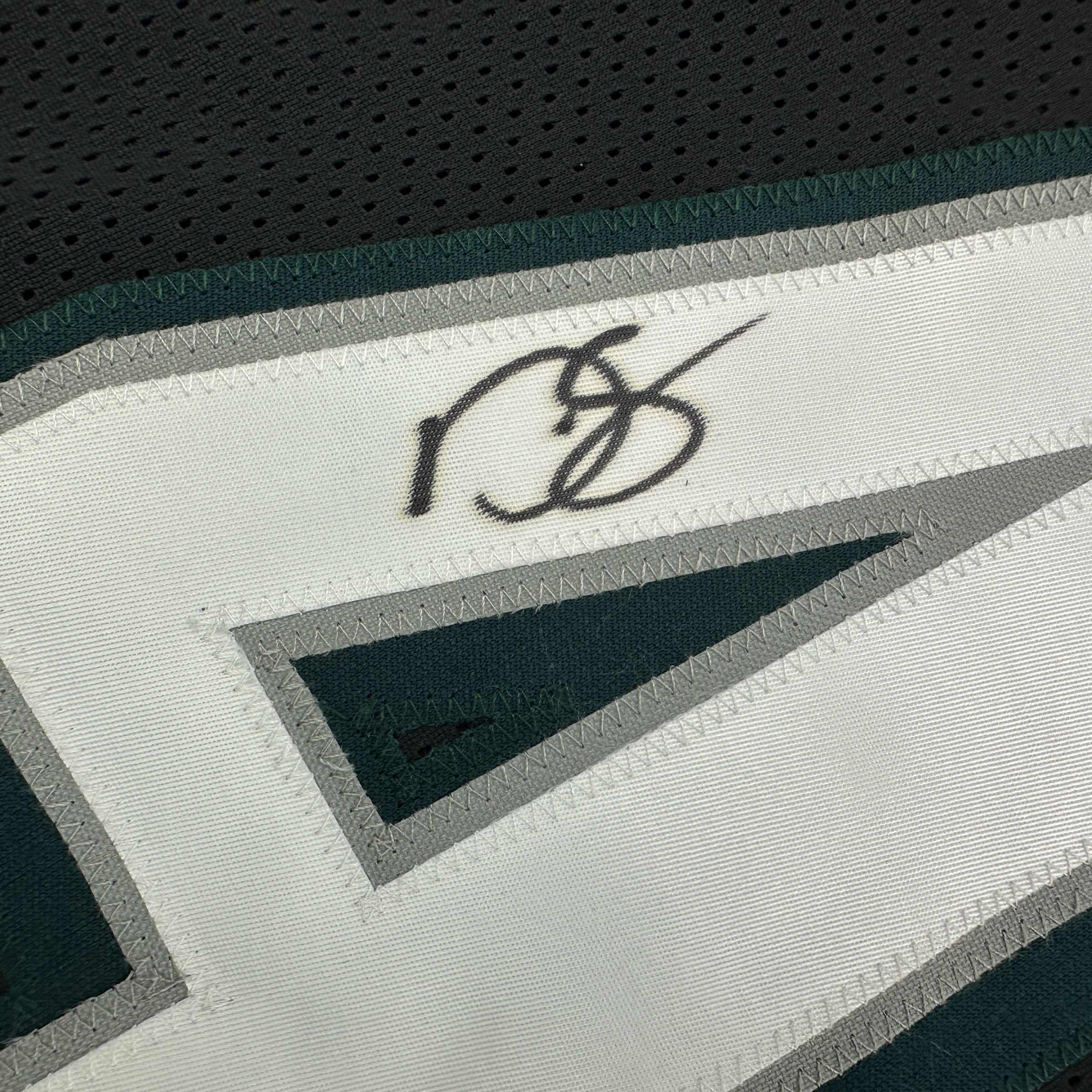 Autographed/Signed Darren Sproles Philadelphia Black Football Jersey Beckett BAS COA