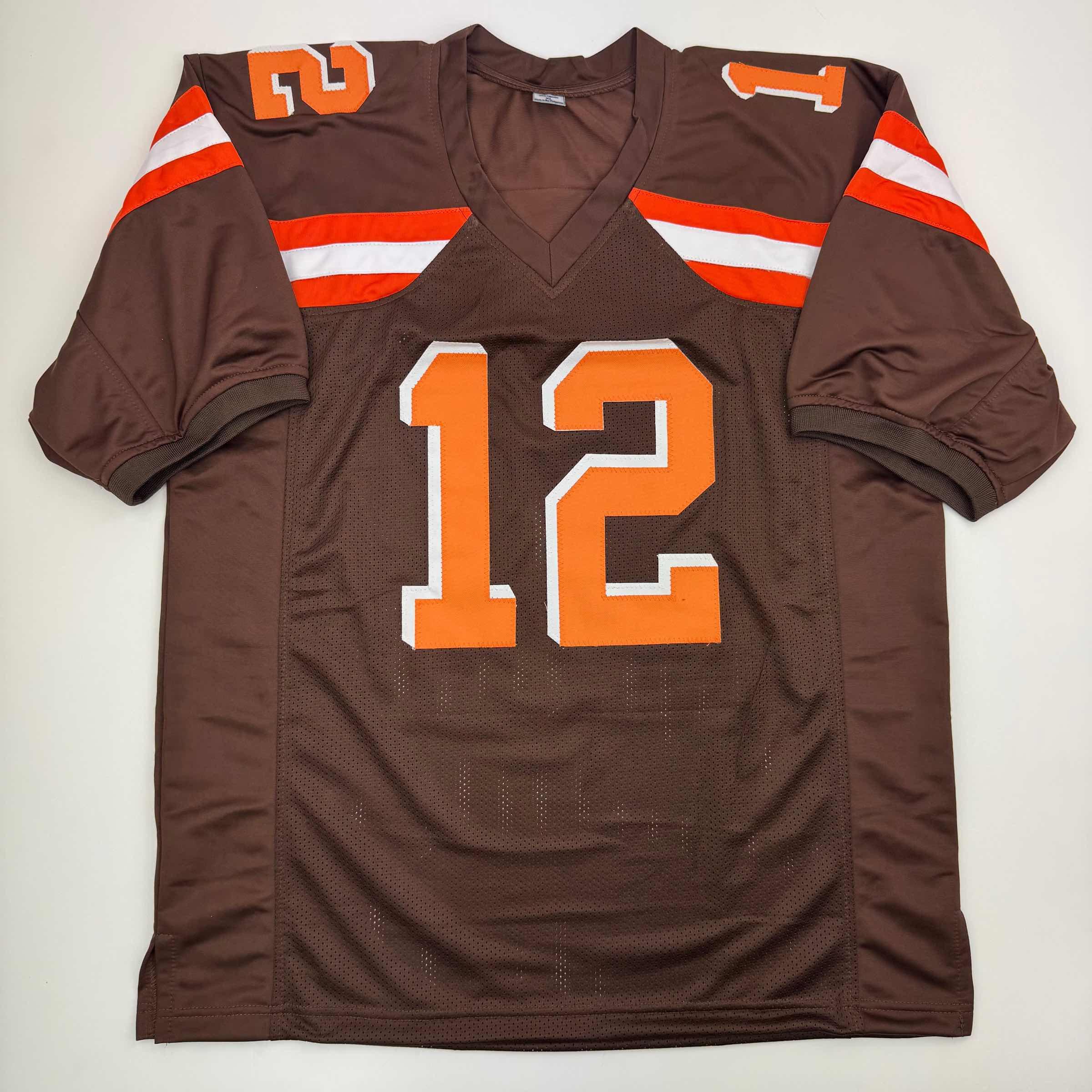 Autographed/Signed Josh Gordon Cleveland Football Brown Jersey JSA COA