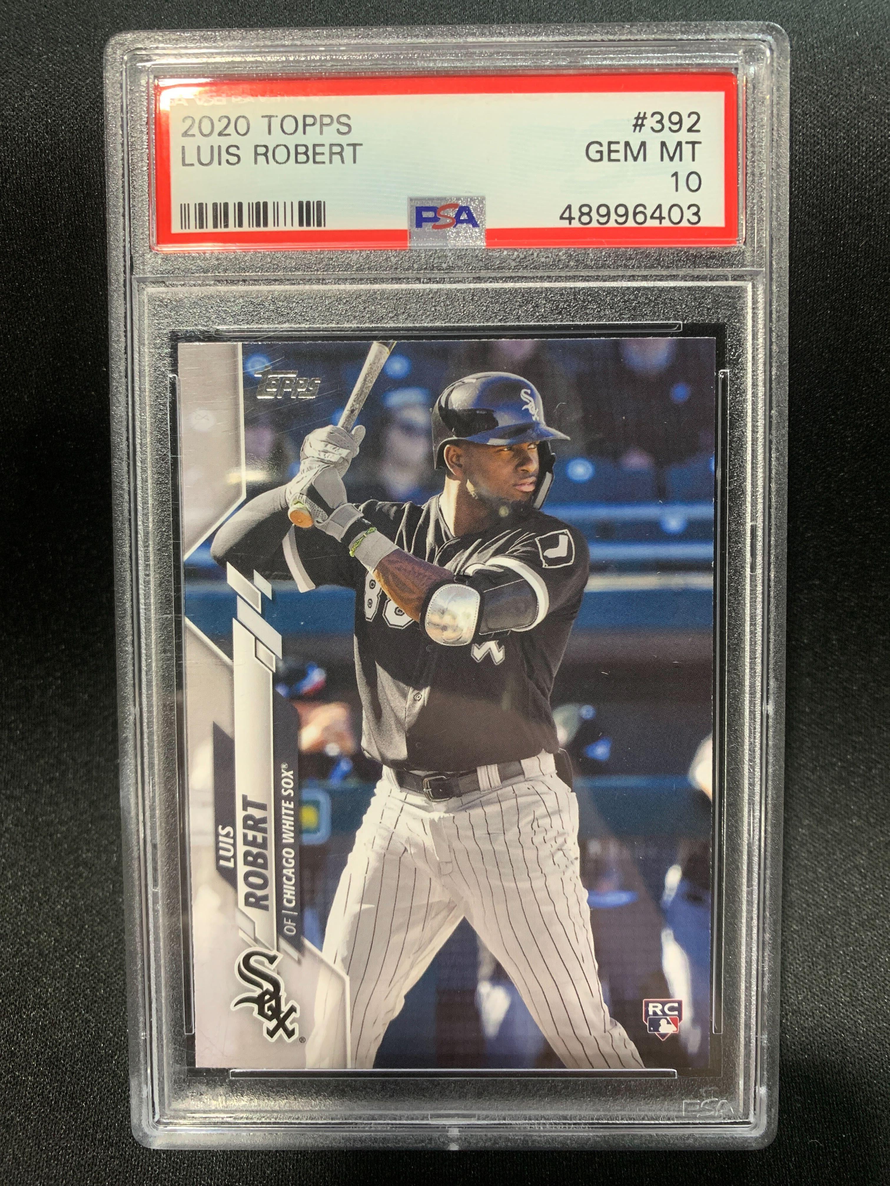 2020 TOPPS LUIS ROBERT #392 - PSA 10 ROOKIE CARD
