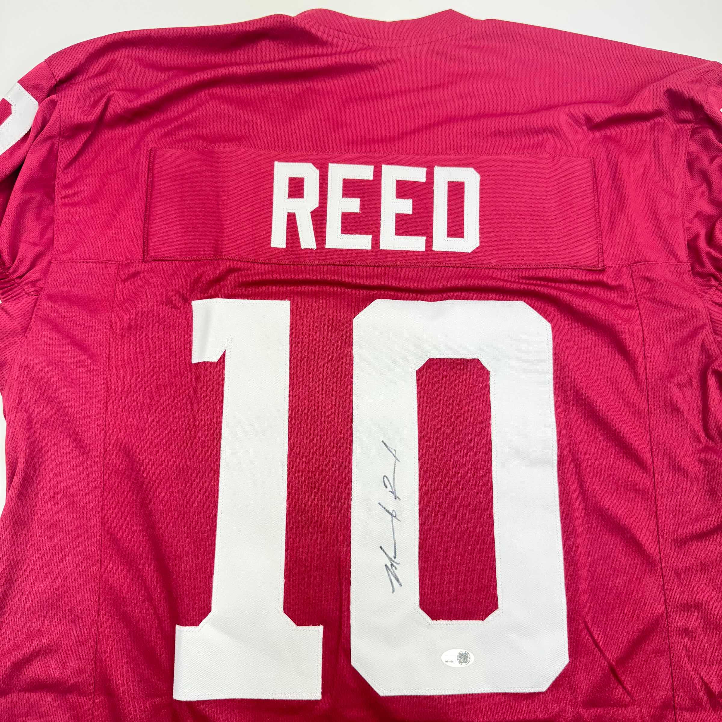 Autographed/Signed Marcel Reed Texas A&M Maroon College Football Jersey JSA COA