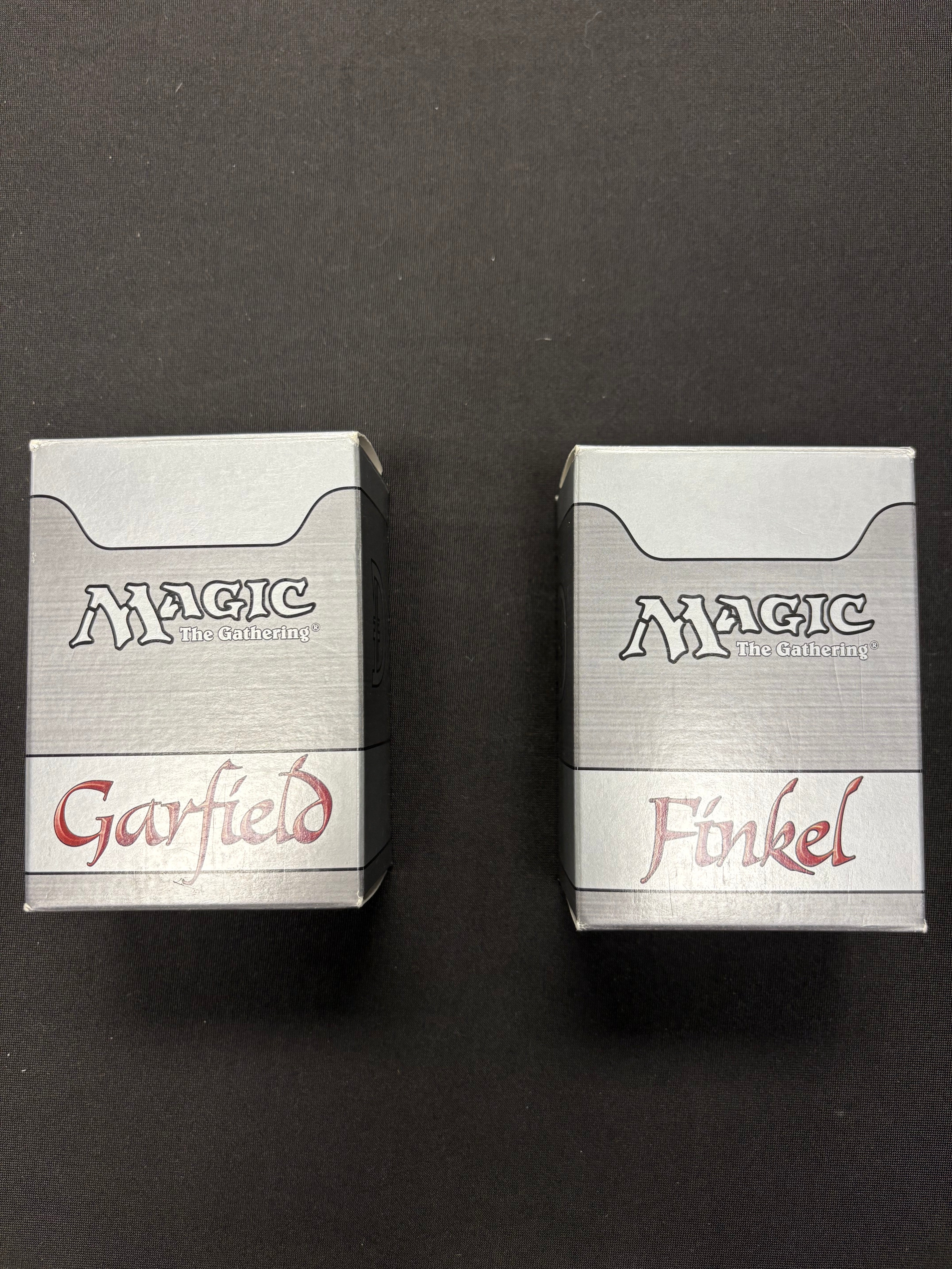 Deckmasters: Garfield vs. Finkel — opened, complete decks only