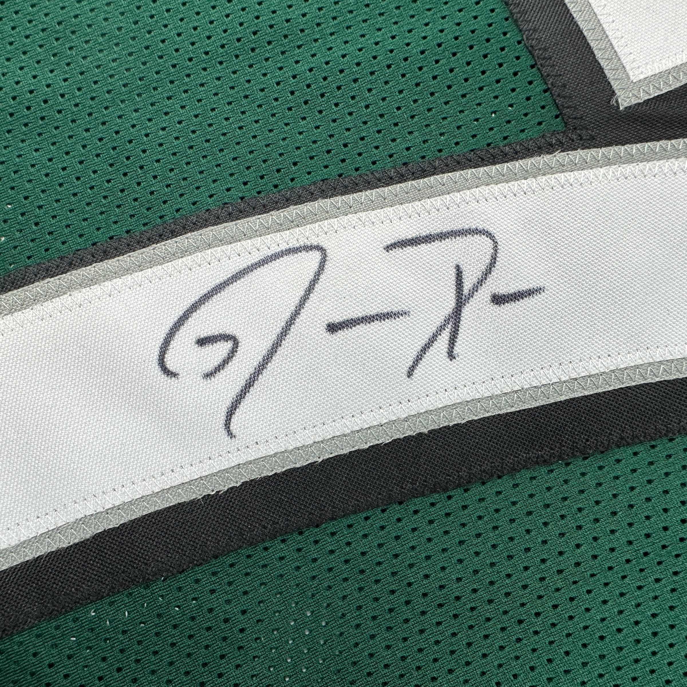 Autographed/Signed Jason Peters Philadelphia Green Football Jersey Beckett BAS COA