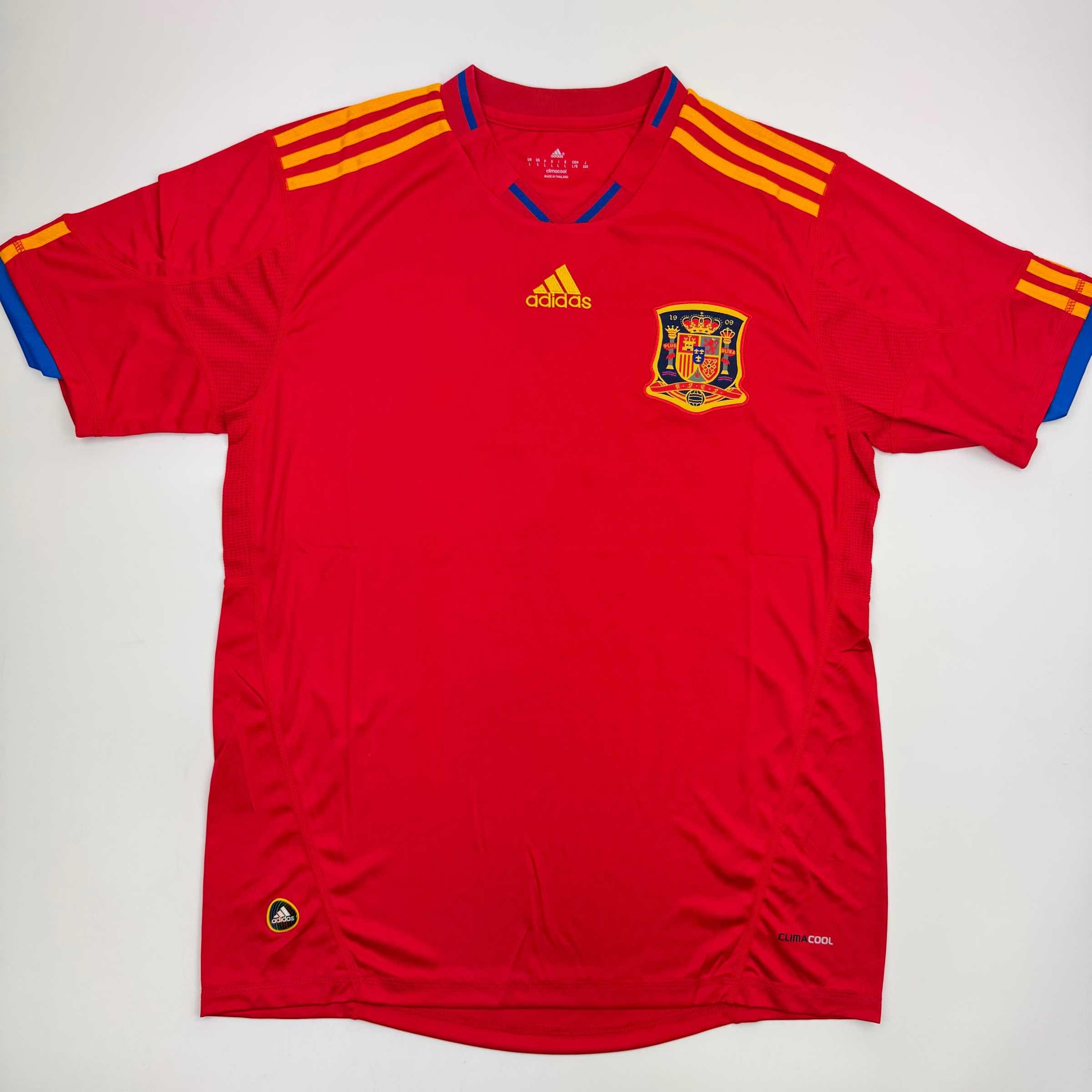Autographed/Signed Fernando Torres Spain Red World Cup Soccer Futbol Jersey Beckett BAS COA