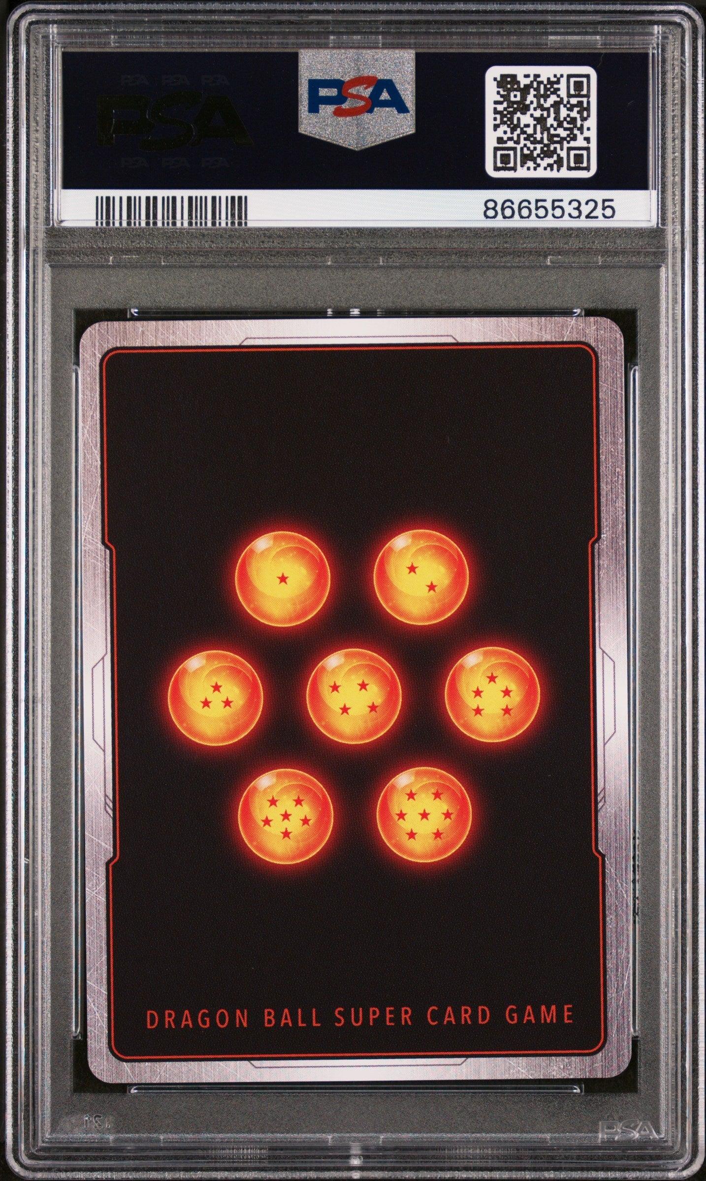 2022 DRAGON BALL SUPER MYTHIC BOOSTER SS4 BARDOCK, FTG/FATE #P-261 - PSA 10