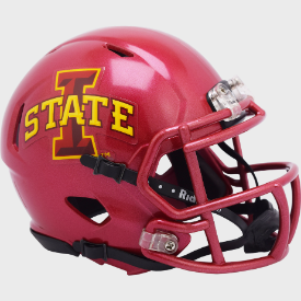 Iowa State Cyclones NCAA Mini Speed Football Helmet Red - NCAA