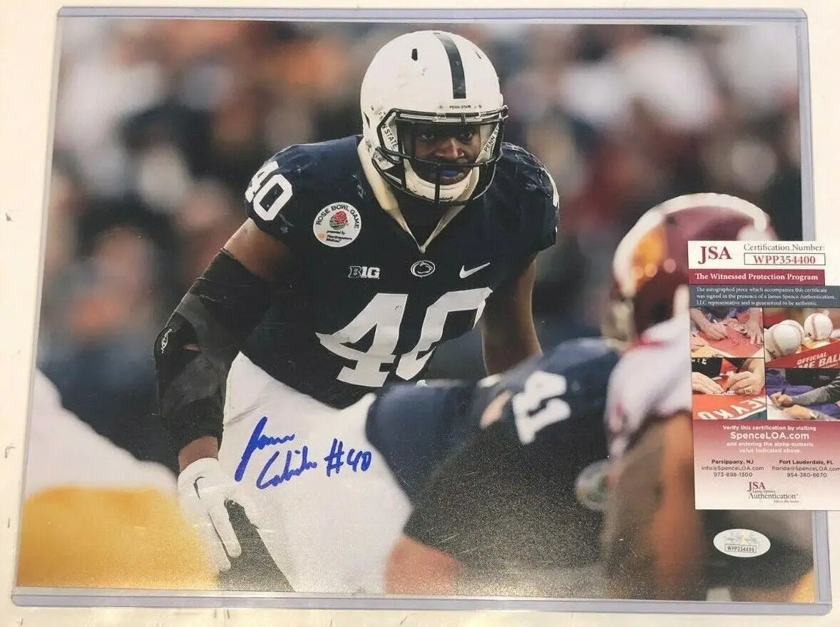 Jason Cabinda Autographed Signed Penn State 11X14 Photo Jsa Coa