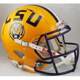 LSU Tigers Full Size Authentic Speed Football Helmet - NCAA