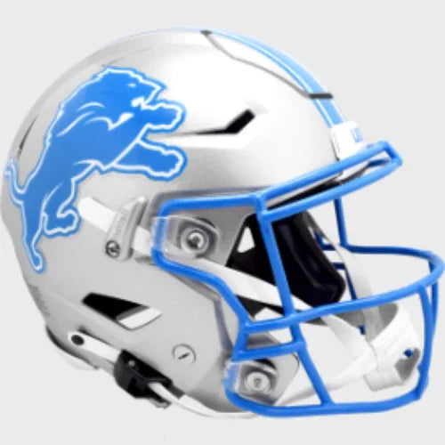 Detroit Lions Full Size Authentic SpeedFlex Football Helmet 2024 Primary - NFL