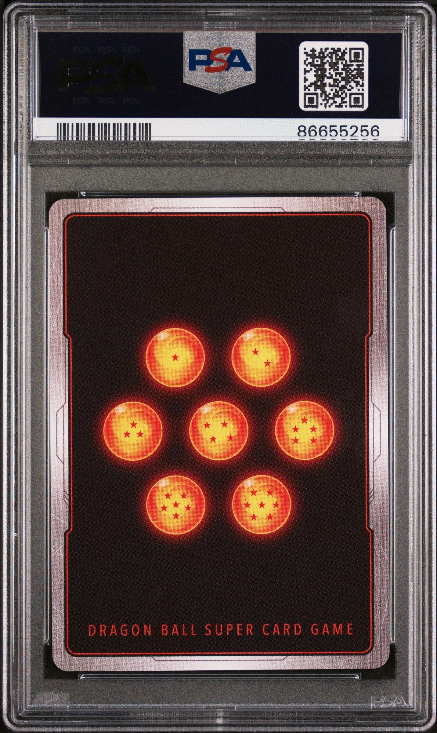 2022 DRAGON BALL SUPER REALM OF THE GODS 7 SSG GOKU, DVN RSTRNT #P-362 - PSA 10