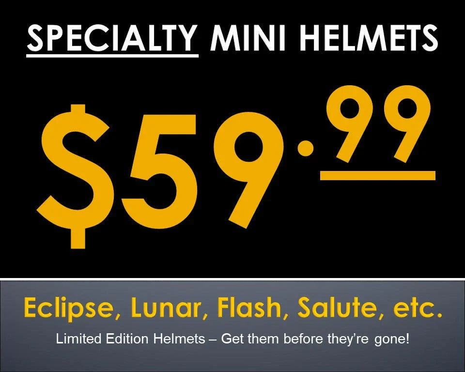 UNSIGNED HELMET -NFL Alternate Mini - ANY TEAM