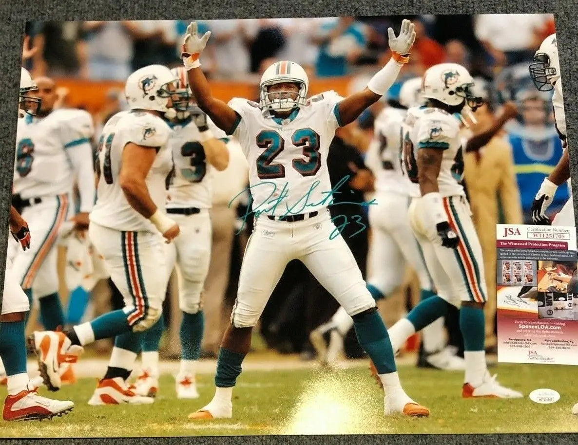 Miami Dolphins Patrick Surtain Autographed Signed 16X20 Photo Jsa Coa