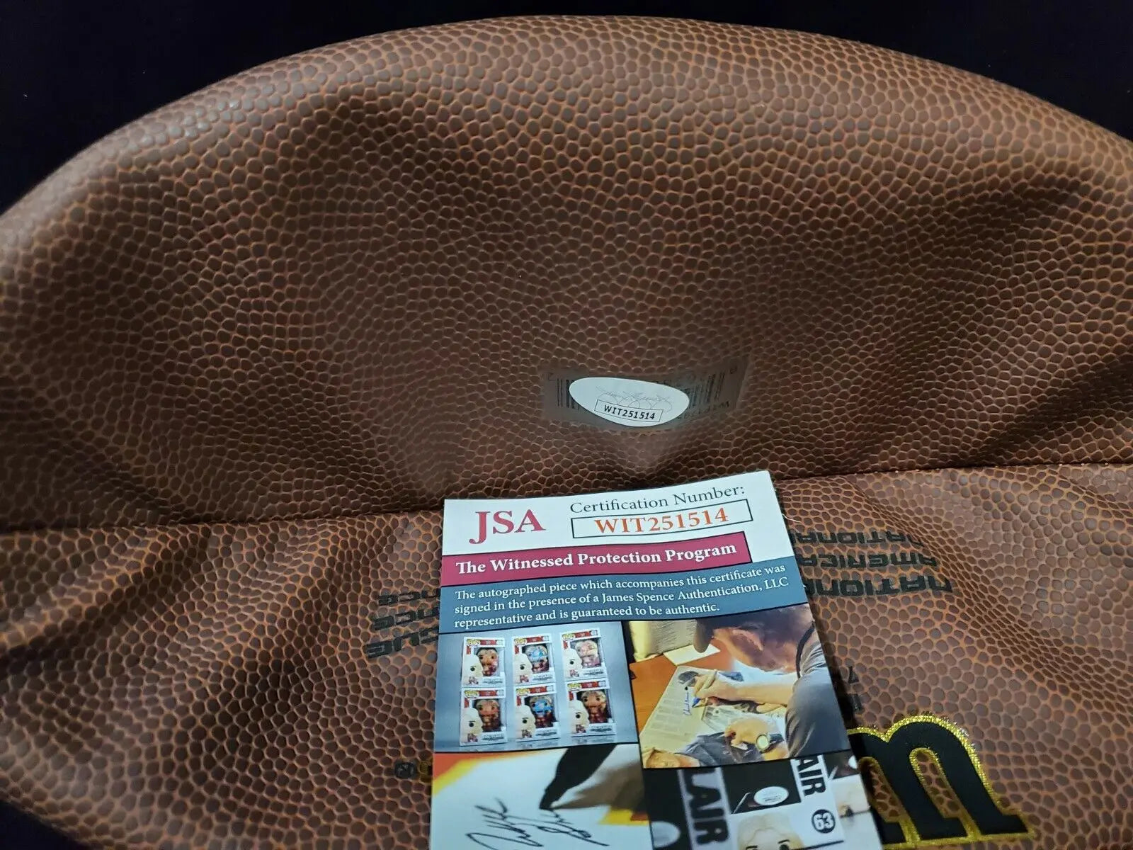 Miami Dolphins Patrick Surtain Autographed Signed Nfl Football Jsa Coa