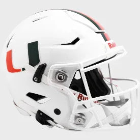 Miami Hurricanes Full Size Authentic SpeedFlex Football Helmet - NCAA